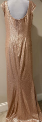BARI JAY Womens Full Sequin Long Evening Occasion Dress 1617 NWOT – Sz 16