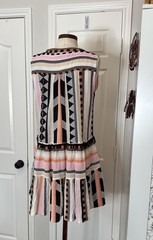 Devotion Twins Kithros Sleeveless Multicolor Dress Sz S Pre Owned
