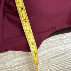 Halara Sleeveless Burgundy V-Neck Bodycon Dress size XS
