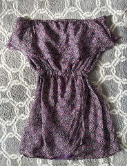 Charlie Jade Sleeveless Off Shoulder Short Dress Sz Small Party Fit & Flare