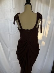 Pretty Little Thing Underwire MIDI Dress Size US10 NWT- Chocolate Brown