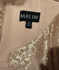 BARI JAY Womens Full Sequin Long Evening Occasion Dress 1617 NWOT – Sz 16