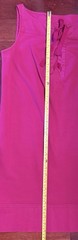 Diane von Furstenberg DVF Sz 10 Berry Pink Corset Top Sleeveless Resort Dress