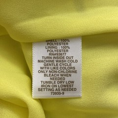 NWT Rye Grass Size Large Lemon Sorbet Yellow Lace Sundress Lined MSRP $100