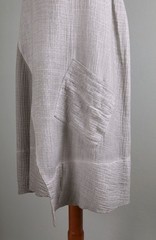 CYNTHIA ASHBY NWT $218 Two Tone Tunic Dress in Classic Grey Oil Size Small