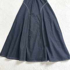 Ameri VINTAGE Japan BOLERO SET DENIM DRESS S Blue Denim Jacket Dress Set New