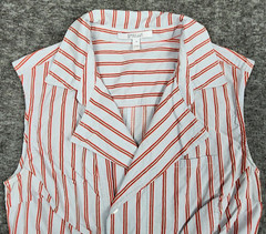 Derek Lam Dress Womans 10 Crosby Shirt Sleeveless Trendy Resort Cruise Coastal