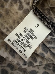 NEW Emma & Michele Sleeveless Maxi Dress Sz S/M Animal Print Long Cocktail Party