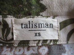 Talisman Dress XS Women Multicolor Print Boho Peasant Cottagecore