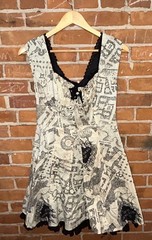 Hot Topic Her Universe Harry Potter Marauder’s Map Dress Size Medium
