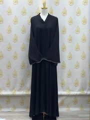 Abaya with Cloche Cut: Luxurious Elegance and Timeless Style