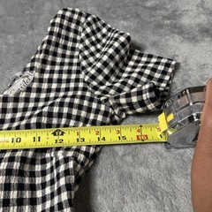 SNIDEL Dress Plaid Black Bow Back Womens Size 1 (Approx. S) Made In Japan