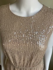 J Crew Sequin Mini Cocktail Dress Womens 2 Blush Pink Party Wedding Guest NWT