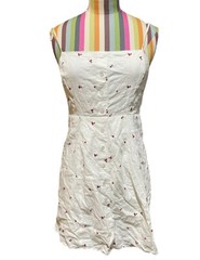 Capulet Cerise Button-Down Cherry Print Mini Dress Size XS 0773