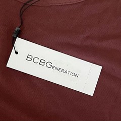 BCBGeneration Sleeveless Pleated Mahogany Tent Swing Dress Size XXS NWT