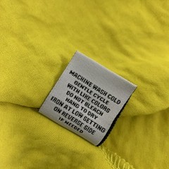 Y2K J For Justify Midi Slip Dress Yellow Chartreuse Crinkled Satin Cowl Slit XL
