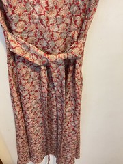 Women’s Red Sea Shells Printed Dress