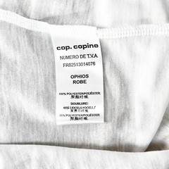 Cop Copine Parrot Dress US Sz 10 EU Sz 40 Yellow White Bird Sleeveless Lined NEW
