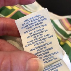 Boden green white yellow pink striped sleeveless fit flare dress size 8R
