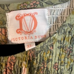 Tuckernuck Victoria Dunn Green Primrose Smocked Midi Dress