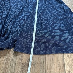 NWT!! Antthony Elegant Nay Blue Midi/Maxi Dress, Mixed Media, Animal Print, M