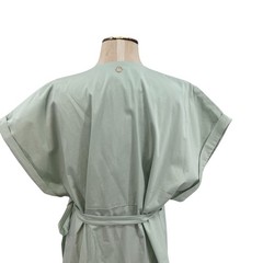 NWT Coolibar Sunny Isles Wrap Dress Misty Aqua Blue Green Size XXL