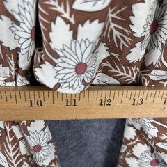 Outerknown Lulu Floral Silk Blend Mini Dress Size Small Tie Drop Waist Babydoll