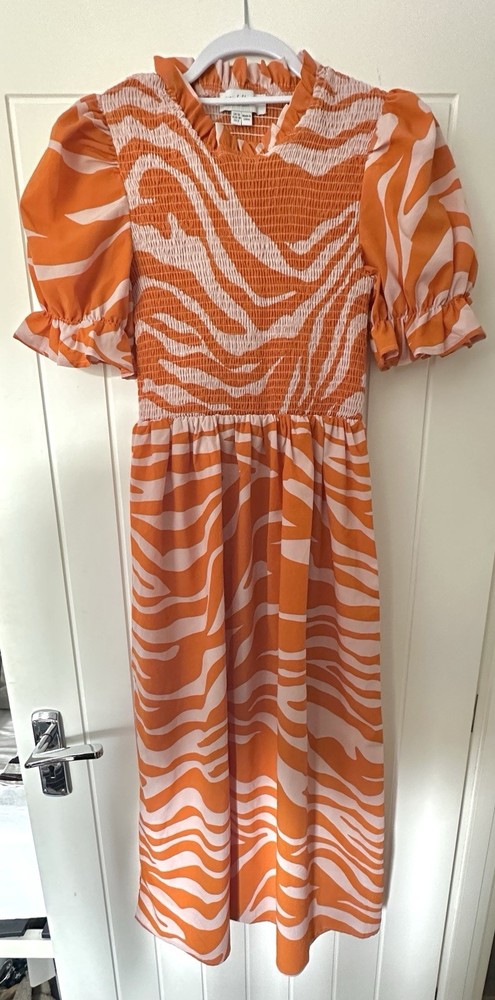 Never Fully Dressed Zebra Print Dress Size 10