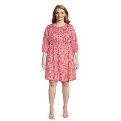Terra & Sky Women&rsquo;s Plus Size Button Front Dress U pick Many sizes
