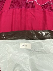 Cloudburst Collection Fuchsia Pink Dress With Cloud-Like Embroidery *Spring ‘26*