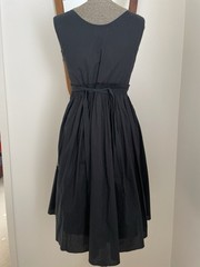 Husk Black Mexican Embroidered Boho Dress