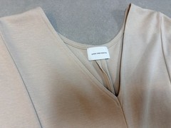 United Arrows Green Label Relaxing Cotton Sleeveless Long Dress Beige Free Japan