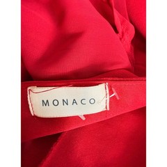 Unbranded Dramatic Mesh Bell Sleeve Mini Dress XS Red Open Back Bodycon Party