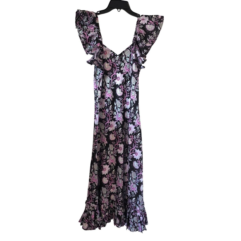 Mille Resort Womens Klara Tropical Night Floral Dress Size XS