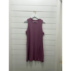 Lululemon All Yours Tank Maxi Dress Purple Womens 8 Athletic Casual