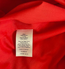 Talbots Size 2 Red Multi Medallion Fit & Flare Square Neck Sleeveless Dress Red
