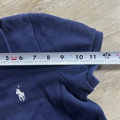 Polo Ralph Lauren Small Mesh Mini Dress Navy Blue Preppy Nautical Classic