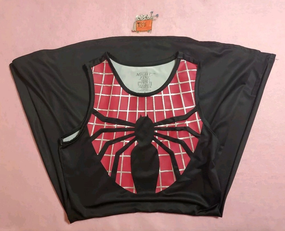 MIGHTY FINE PRESENTS MARVEL SPIDERMAN SPIDERWOMAN DRESS WOMENS JUNIORS LARGE