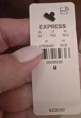 NWT Express Satin drape twist strap Long dress floral print SZ M Retail $228