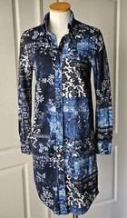Ralph Lauren Blue Label Size M Medium Knit Oxford Button Shirt Dress Polo Logo