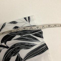 SHEIN Black and White Floral Dress Size S Polyester Lining Machine Wash Cold