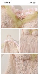 LaceMade -Sweet Heart Pink Romantic Sweet Tulle Princess Lolita SZ XL runs small