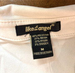 NWT Like An Angel Khaki Cargo Mini Dress Zip Front Belted Grommet Utility M