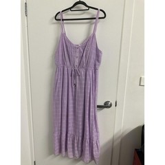 Avella Purple Dress 18. Condition is Pre-owned – Excellent. Sent with eBay…