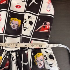 Marilyn Monroe Dress Womens Small Pinup Graphic Retro Rockabilly Novelty LM Lulu