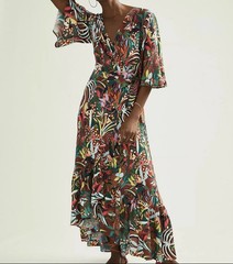 Anthropologie Farm Rio Maxi Dress