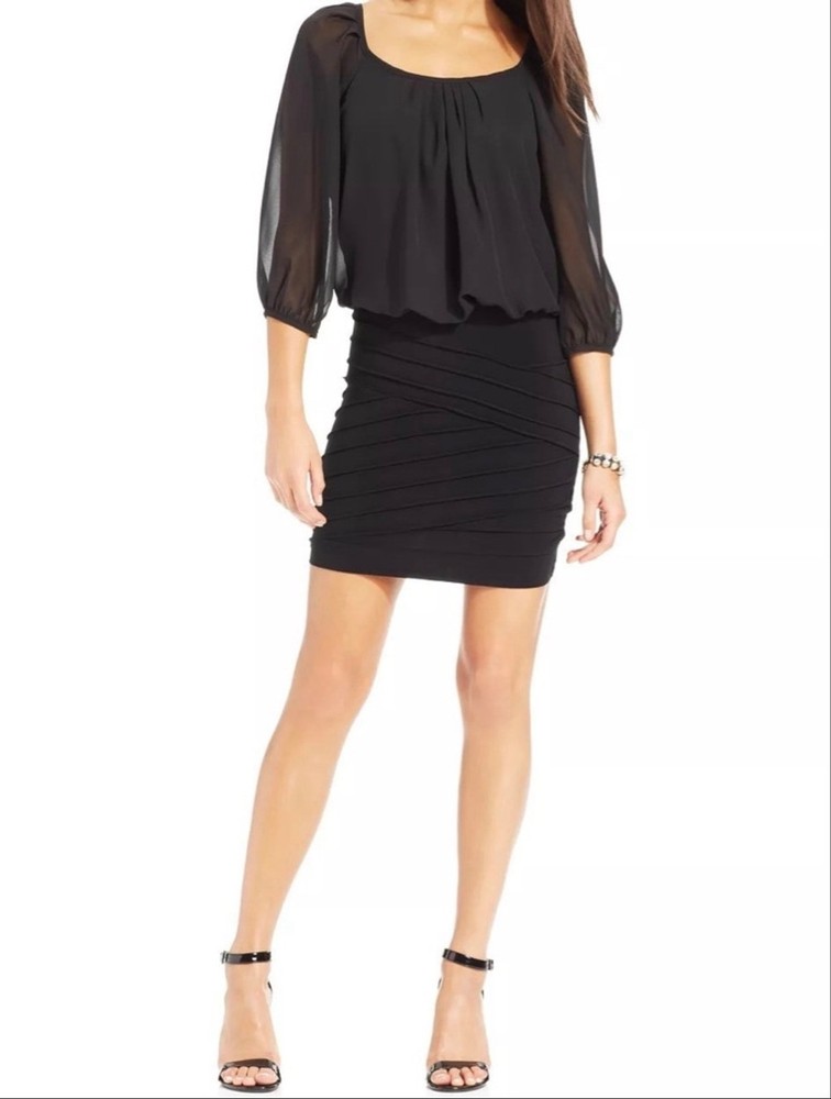 Women&rsquo;s B. Darlin Black Mini Dress XL NWT