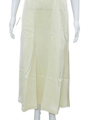 LoveShackFancy Women&rsquo;s Kelly Crochet Lace Ruffle Silk Beige Maxi Gown Dress XS