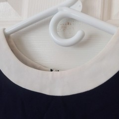 LAUREN RALPH LAUREN Womens Navy White Trim Zip Back Acetate Old Money Classic 4