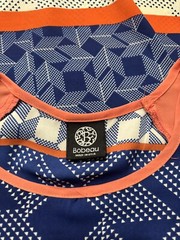 Bobeau Women’s Shift Dress Size S Small Short Sleeve Round Neck Geometric